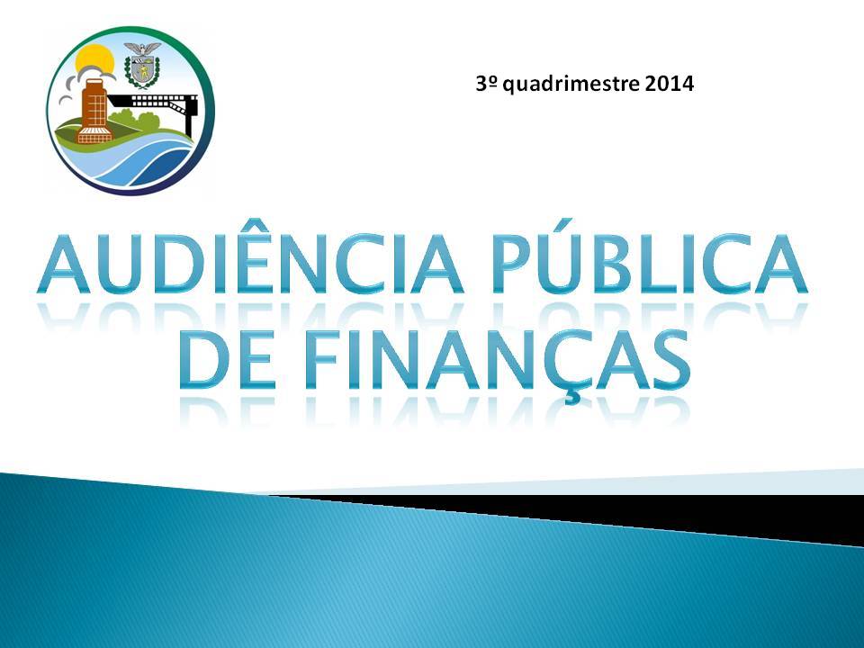 Audiência Pública de Finanças