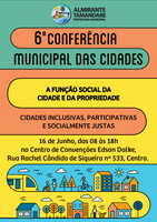 Almirante Tamandaré prepara 6ª Conferência Municipal das Cidades