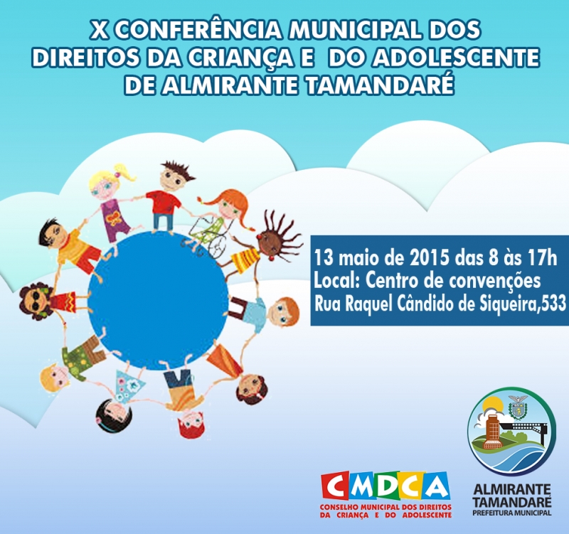 Conferência vai discutir direitos da Criança e do Adolescente em Almirante Tamandaré